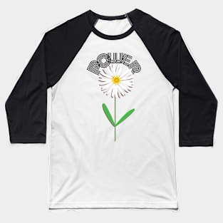 Daisies and bees, Flower Power! Baseball T-Shirt